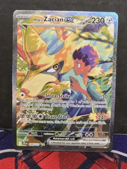 Pokemon Hop's Zacian Ex 186/159 Special Illustration Rare Journey Together - Image 1
