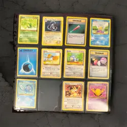 Pokemon English Base Set Card Lot 11 Cards NM Dratini Poliwag Doduo - Image 1
