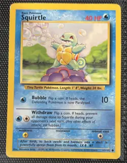 Pokemon English Base Set Card Lot 11 Cards NM Dratini Poliwag Doduo - Image 5