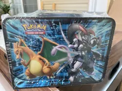 2x Spanish FALL 2019 Collector Chest Armored Mewtwo Charizard Pikachu Promo - Image 3