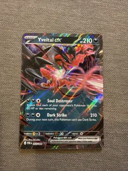 NM Yveltal ex 053/088 Perfect Order Pokemon TCG - Image 1