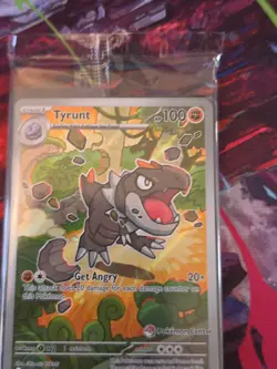 Pokemon TCG - Tyrunt Pokemon Center Stamp Promo MEP 070 Perfect Order *SEALED* - Image 2