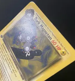Dark Magneton 28/82 Team Rocket Regular *DAMAGED* Pokemon Card - Image 3