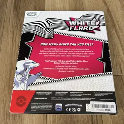 Pokemon TCG S&V - White Flare Binder Collection Box (5 Packs) BRAND NEW & SEALED - Image 2