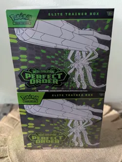 Pokemon Perfect Order Elite Trainer Box (ETB) - LOT OF 2 - Sealed - IN HAND - Image 1