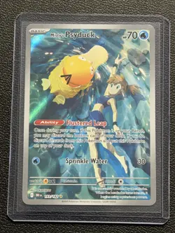 Pokemon: Destined Rivals - Misty's Psyduck 193/182 Illustration Rare - Image 1