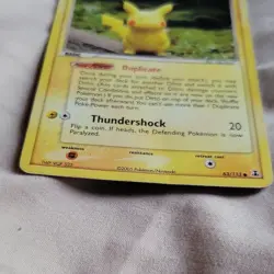 Pokemon TCG Ditto (Pikachu) EX Delta Species 63/113 60 HP Common English - Image 3