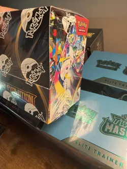 Pokemon TCG Collection Lot - Factory Sealed ETBs + Vintage Pack + Booster Box - Image 4