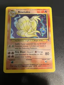 Pokemon TCG Ninetales Legendary Collection 17/110 Holo Rare Reverse Holo 80 HP - Image 1