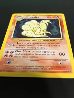 Pokemon TCG Ninetales Legendary Collection 17/110 Holo Rare Reverse Holo 80 HP - Image 2