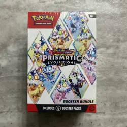 POKEMON TCG SCARLET & VIOLET PRISMATIC EVOLUTIONS BOOSTER BUNDLE BOX SEALED B - Image 1