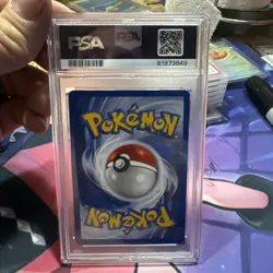 2000 POKEMON GYM CHALLENGE 1ST ED #64 BLAINE'S PONYTA PSA 9 - Image 2