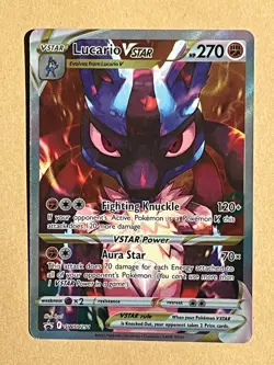 Lucario VSTAR SWSH291 - Crown Zenith ETB Promo - Pokemon MP - Image 1