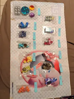 Pokemon TCG Dice Lot Mixed Sets and Damage Counters, Many More To Come - Image 1