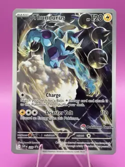 Pokemon TCG Thunder 209 Black star Pokemon Center Stamped Promo - Image 1