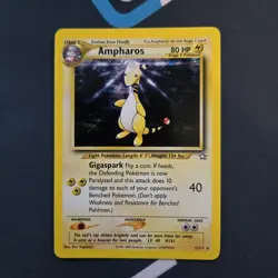 Ampharos *SWIRL* 1/111 Neo Genesis Holo Holo Rare Pokemon TCG - Image 1
