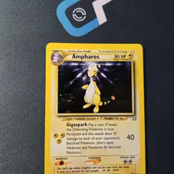 Ampharos *SWIRL* 1/111 Neo Genesis Holo Holo Rare Pokemon TCG - Image 2