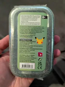 Pokemon TCG Celebrations Mini Tin Pack Sealed (Lot of 4) - Image 5