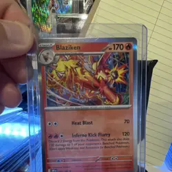Pokemon Blaziken 042/182 Sv10: Destined Rivals Rare Holo Stage 2 170 HP - Image 1