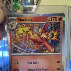 Pokemon Blaziken 042/182 Sv10: Destined Rivals Rare Holo Stage 2 170 HP - Image 2