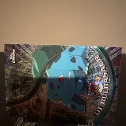 Topps Chrome 2000 #01 Bulbasaur Pokemon TV Animation Series MP-HP - Image 4