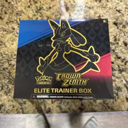Pokemon TCG Crown Zenith Elite Trainer Box ETB New Factory Sealed 820650851476 - Image 1