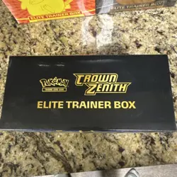 Pokemon TCG Crown Zenith Elite Trainer Box ETB New Factory Sealed 820650851476 - Image 2
