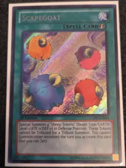 1x (VLP) Scapegoat - LCJW-EN066 - Secret Rare - 1st Edition YuGiOh - Image 1