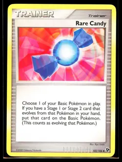 2008 Diamond & Pearl - Great Encounters Rare Candy #102 Non Holo Pokemon Card - Image 1