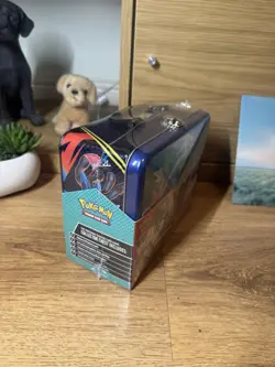 Pokemon TCG - Collector Tin Chest Mega Gardevoir & Mega Lucario Sealed & New - Image 2