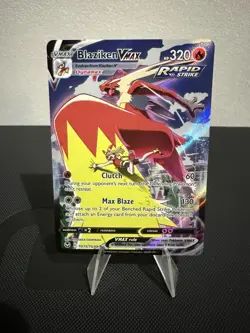 Pokemon TCG Blaziken VMAX Chilling Reign Secret TG15TG30, Near Mint - Image 1