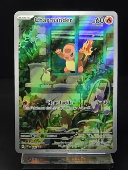 Pokemon SV Black Star Promo Charmander SVP EN 044 Illustration Rare - Image 2