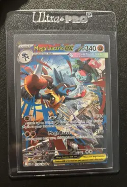 Mega Lucario EX 179/132 - Special Illustration Rare -Pokemon Mega Evolution NM/M - Image 1