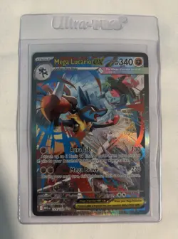 Mega Lucario EX 179/132 - Special Illustration Rare -Pokemon Mega Evolution NM/M - Image 2