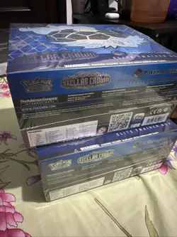LOT OF 2 - Pokemon TCG: Stellar Crown Pokemon Center Exclusive Elite Trainer Box - Image 2