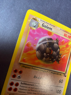 GOLEM 36/62 UNCOMMON FOSSIL POKEMON UNLIMITED TCG - Image 5