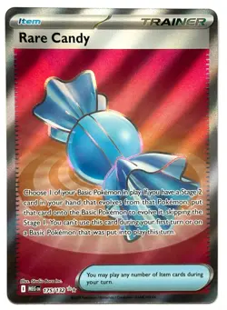 Rare Candy 175/132 - Pokemon TCG - Mega Evolution Ultra Rare Holo - M/NM - Image 1