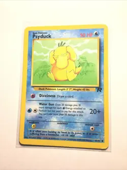 PSYDUCK - Team Rocket Set - 65/82 - Common - Pokemon Card - Unlimited - LP - Image 1