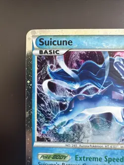 2011 POKEMON CALL OF LEGENDS #SL11 SUICUNE HOLO Clean NM - Image 2