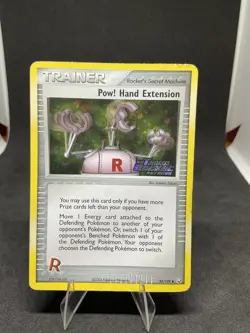 Pow! Hand Extension 85/109 Team Rocket Returns Reverse Holo Pokemon HP - Image 1