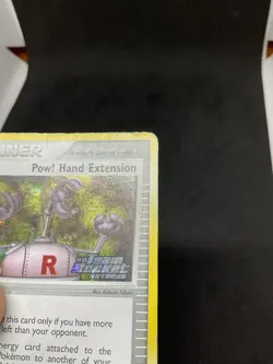 Pow! Hand Extension 85/109 Team Rocket Returns Reverse Holo Pokemon HP - Image 2
