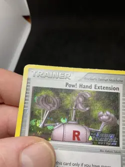 Pow! Hand Extension 85/109 Team Rocket Returns Reverse Holo Pokemon HP - Image 3