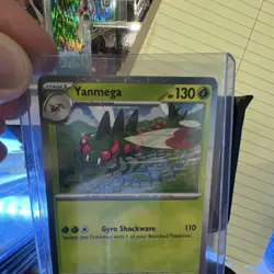 Pokemon Yanmega 187 Sv: Scarlet & Violet Promo Cosmos Holo Stage 1 130 HP - Image 1