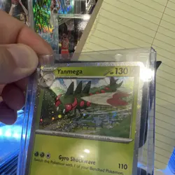 Pokemon Yanmega 187 Sv: Scarlet & Violet Promo Cosmos Holo Stage 1 130 HP - Image 2
