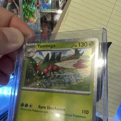 Pokemon Yanmega 187 Sv: Scarlet & Violet Promo Cosmos Holo Stage 1 130 HP - Image 3