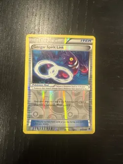 Pokemon TCG Gengar Spirit Link 95/119 XY Phantom Forces Reverse Holo Uncommon - Image 1