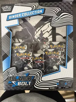 Pokemon Black Bolt Binder Collection - Image 1