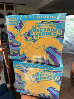 Pokemon TCG Mega Evolution Ascended Heroes 10X Elite Trainer Box - Image 1