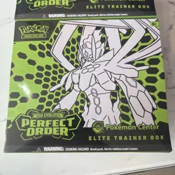 2x Pokemon TCG Perfect Order Pokemon Center Elite Trainer Box ETB New Sealed - Image 2