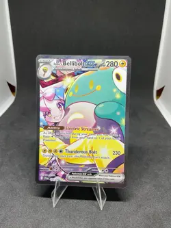 Iono's Bellibolt ex 183/159 Sv09: Journey Together Holo Pokemon LP - Image 1
